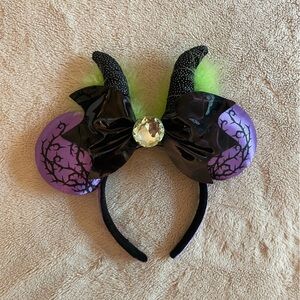 Disney Maleficent Spellbound Minnie Ears Headband 💜💚